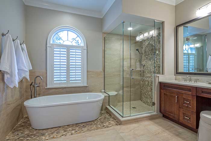 Remodeled bathroom